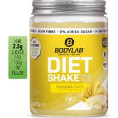 Banane Gewichtskontrolle & Detox Bodylab Diet Shake 420g Banana Oats