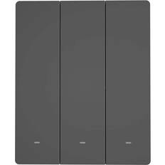 Sonoff Steckdose & Schalter Sonoff smart 3-channel Wi-Fi wall switch black M5-3C-80