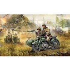 Scale Models & Model Kits Zvezda Sidecar soviétique WWII