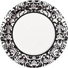 Disposable Plates Unique Party Damask Disposable Plates Pack of 8