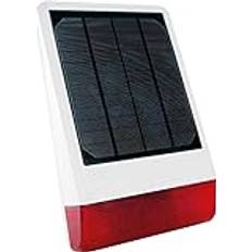 Schwaiger ZHS14 Trådløs Sirene 868.42 Mhz 105 dB IP56 Hvid Lithium