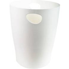 Exacompta Waste Paper Bin EcoBin 15L 26.3 White Pack of 8