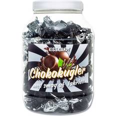 Fødevarer Diverse Chokokugler Lakrids 6 Sort/sølv