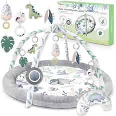 Giftfria Lekmattor Nukido Dino Nukido Adventure Mat