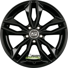 19" - 5/114.3 Car Rims MSW 71 Alloy Wheels In Gloss Black Set Of 4 19x8 Inch ET45 5x114.30 PCD 73mm Centre Bore Gloss Black