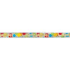 Foil Party Decorations Happy Birthday 12ft Foil Banner