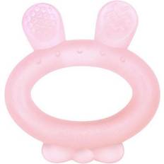 Rosa Giocattoli da dentizione Haakaa Teething Aid Rabbit Ear Pink