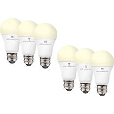 4lite WiZ Connected A60 WiFi LED Smart Bulb E27 Large Screw Pack of 6