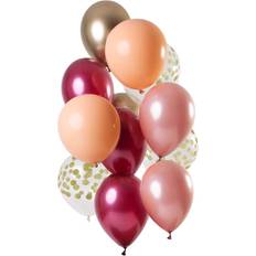 Festartikler Folat Rich Ruby Ballon Mix