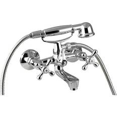 Hydroland, Badarmatur, Wand-Badezimmerarmatur Retro Silber
