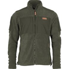 Grün - Jagd Jacken Pinewood Lappland Rough Fleece Jacket - Olive Melange/D.Olive