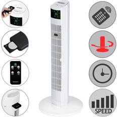 Monzana Monzana standventilator turmventilator ventilator schlafmodus fernbedienung
