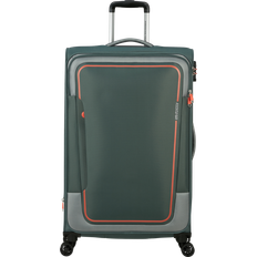 Dur - Extensible Bagages American Tourister Pulsonic Bagage Très Long Séjour Dark Forest