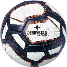 Street Soccer Fußball weiß/blau/orange