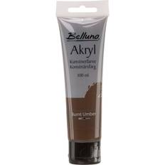 Akrylfarve 100 ml Burnt umber