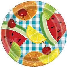 Disposable Plates Unique Party Summer Picnic Paper Gingham Disposable Plates Pack of 8