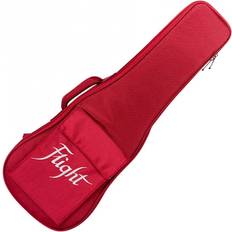 Red Cases Flight Deluxe Soprano Gig Bag, Wine Red