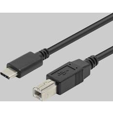 USB-C-kabel USB-B 2.0