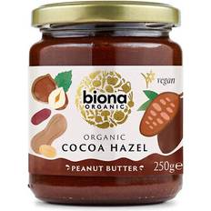 Coco Sweet & Savoury Spreads Biona Organic Cocoa Hazel Peanut Butter 250g