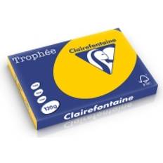 Gula Kopieringspapper Clairefontaine 120g A3 papper solrosgul