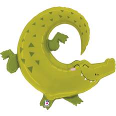 Ballons Texte & Thème Folieballon Jungle Alligator Shape