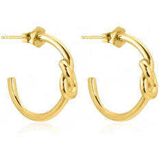 Sophie By Sophie Knot Mini Hoops örhänge guld