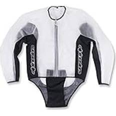 Transparent Blousons de moto Alpinestars Racing Veste de pluie, blanc, taille pour Hommes