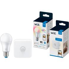 WiZ Bundle Colors LED Bulb A60 E27 Motion Sensor replaces 60 Watt