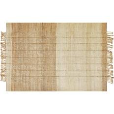 Beliani Jutematta 200x300 cm Beige Beige, Brun cm