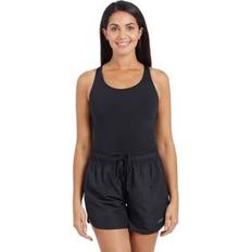 Damen Badehosen Zoggs Damen Indie Badeshorts, schwarz, EU/DE