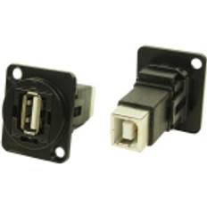 XLR Adapter USB A kvindelige USB 2.0 B hun 2.0