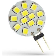 Spectrum 1,2W LED pære 12V, 20mm, G4 Dæmpbar Ikke dæmpbar, Kulør Kold