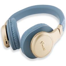 Guess 4G Script On Ear Wireless Headphones Blue GUBH604GEMB