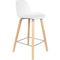 Zuiver Barstole Zuiver Albert Offwhite Plast 47.5 x 89 x 45 cm Barstol