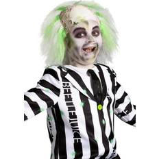 Children Short Wigs Fancy Dress Smiffys Beetlejuice Kids Wig