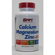 Vitamins & Supplements San Calcium Magnesium Zinc +D3 90 Tablets 90 pcs