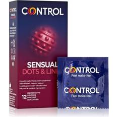 Control Sensual Dots & Lines kondomer 12 stk