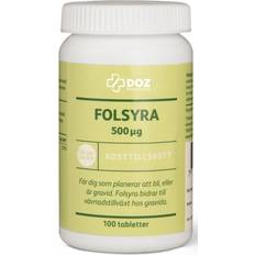 Folic acid DOZ Folic Acid 100 st