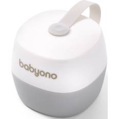 Attaches-sucettes BabyOno Étui à sucette blanc