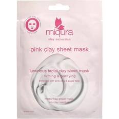 Miqura Pink Clay Sheet Mask