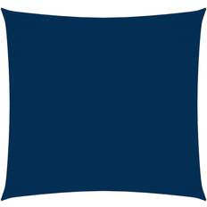 vidaXL Solsejl 5x5 m Firkantet Oxfordstof Blå