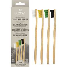 Bambutandborste Mjuk, 4-pack