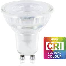 Integral LED Real Colour Premium GU10 dimbar varm vit glödlampa – upptäck de sanna färgerna i ditt hem CRI95 med GU10, som är närmast naturligt solljus