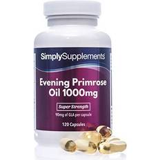 Simply Supplements Super Strength Evening Primrose Oil 1000mg 120 pcs