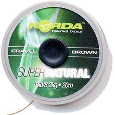 Lenze da pesca Korda Treccia per lenza da carpfishing Super Natural 25lb Marron