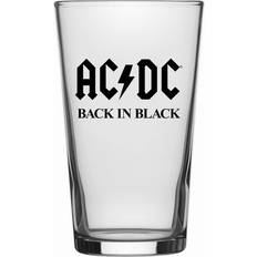 Negro Vasos de cerveza AC/DC Back Vaso de cerveza