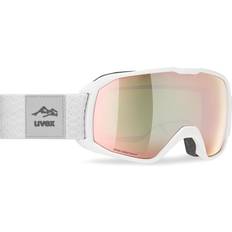 Skiausrüstung Uvex Xcitd CV Skibrille weiß Einheitsgröße