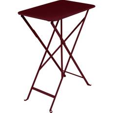 Tables de Bistrot d'Extérieur Fermob Table Bistro Rectangulaire 37 x 57 cm B9 Cerise Noire Rouge