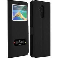 Accessori per cellulari Avizar Huawei mate 20 lite case dual window video stand black