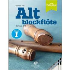 Hörbücher Schule für Altblockflöte 1 Klavierbegleitung (Hörbuch, CD)